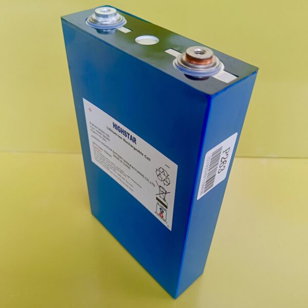 Highstar Grade A 3.2V 100Ah LiFePo4 Prismatic Cell Capacity 110+ Ah