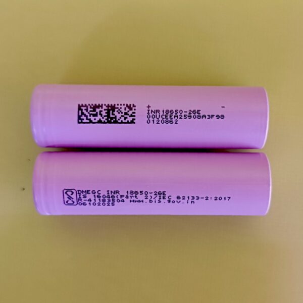 DMEGC INR18650-26E 3.7V 2600mAh Li-Ion Cell