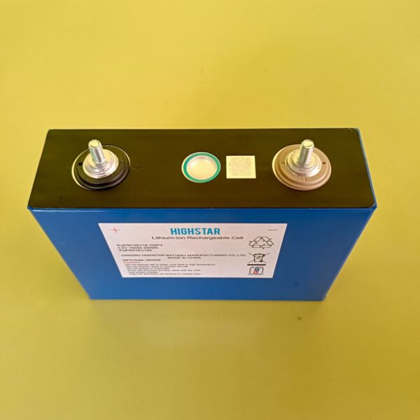 Highstar Grade A 3.2V 100Ah LiFePo4 Prismatic Cell Capacity 105+Ah