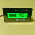 12-84V Battery Power Display Meter Lithium Battery % Indicator