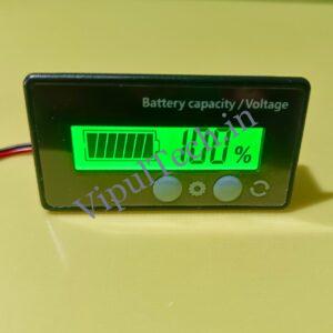 12-84V Battery Power Display Meter Lithium Battery % Indicator