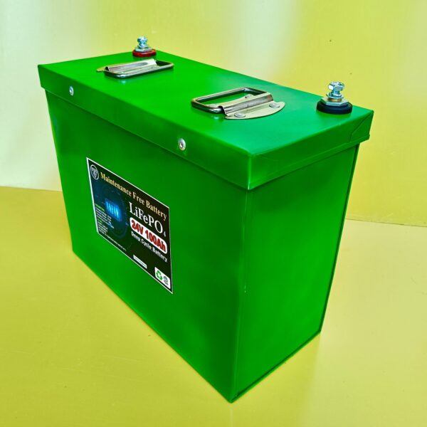 24V 100Ah Grade A Lifepo4 Battery