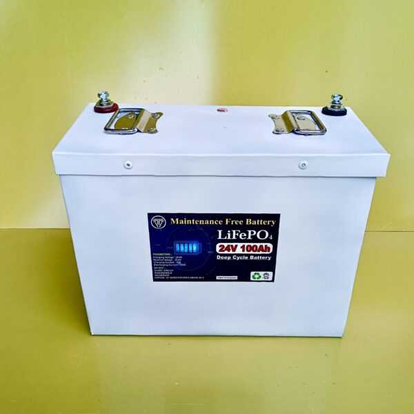 24V 100Ah Grade A Lifepo4 Battery