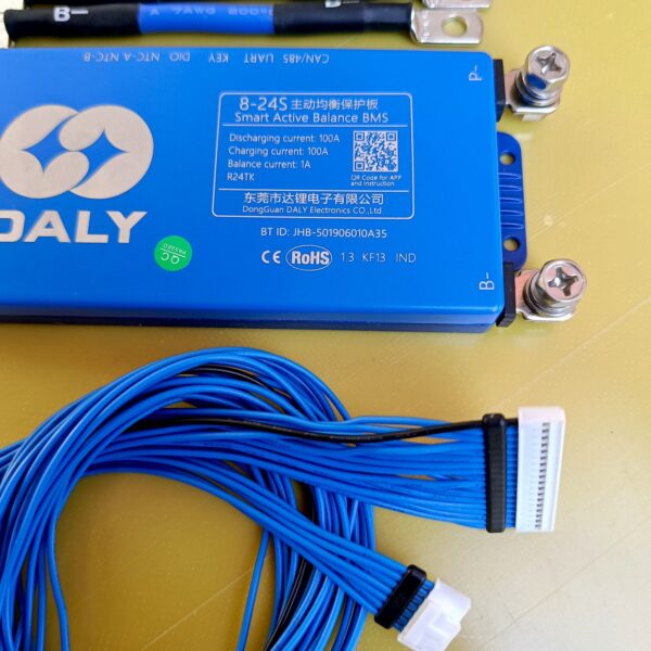 DALY 8-24S 100A Smart BMS with 1A Active Balance