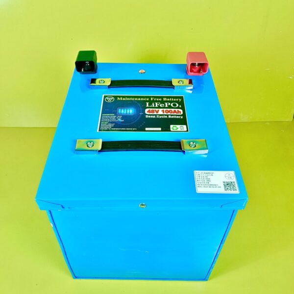 51.2 Volt 100AH LiFePo4 Battery (16s)- 5120Wh