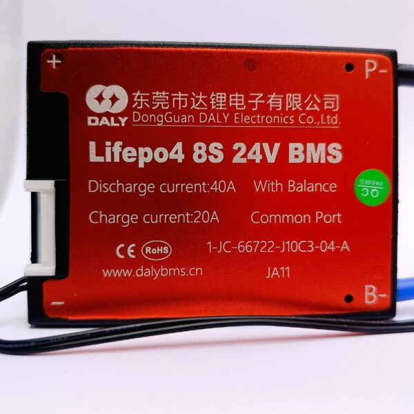 Daly Lifepo4 8S 25.6V 40A Battery Management System