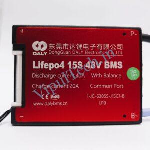 DALY LiFePo4 15S 48V 40A Waterproof Battery Management System - BMS