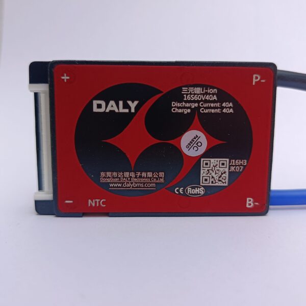 DALY Li-ion NMC 16S 60V 40A Waterproof Battery Management System