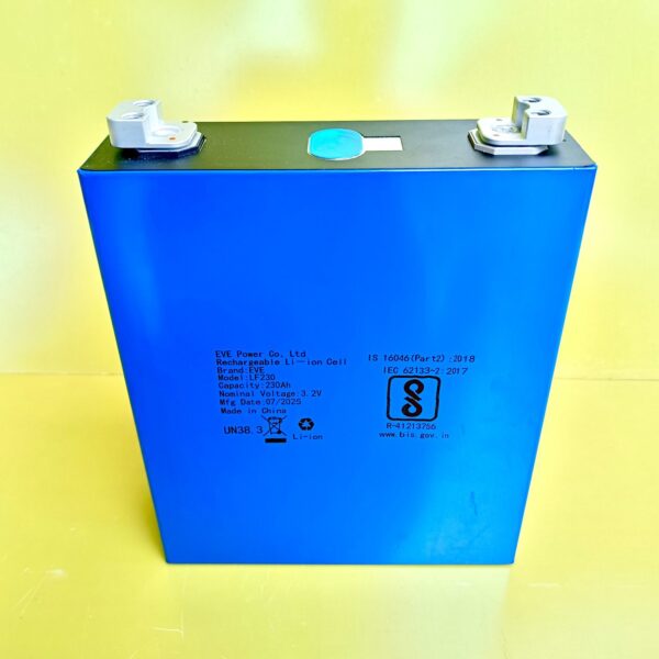 Eve power 3.2v 230ah Lifepo4 prismatic cell