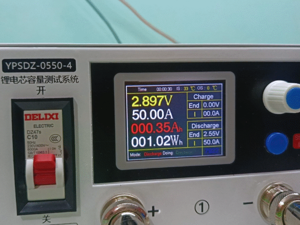 4 Channel Cell Charge/Discharge Machine 50A/50A