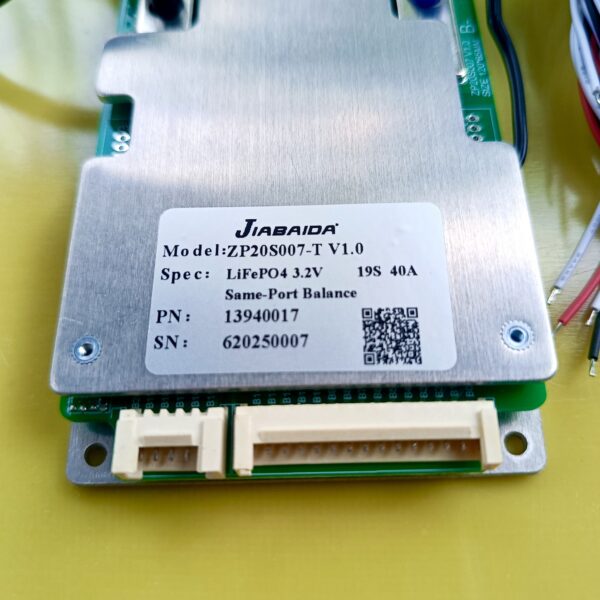 60V 19S 40A Lifepo4 Battery Management System JBD