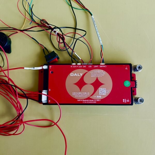DALY 4-8S 100A Smart BMS with 1A Active Balancer and Built-in Bluetooth for Lithium/LFP/LTO Battery