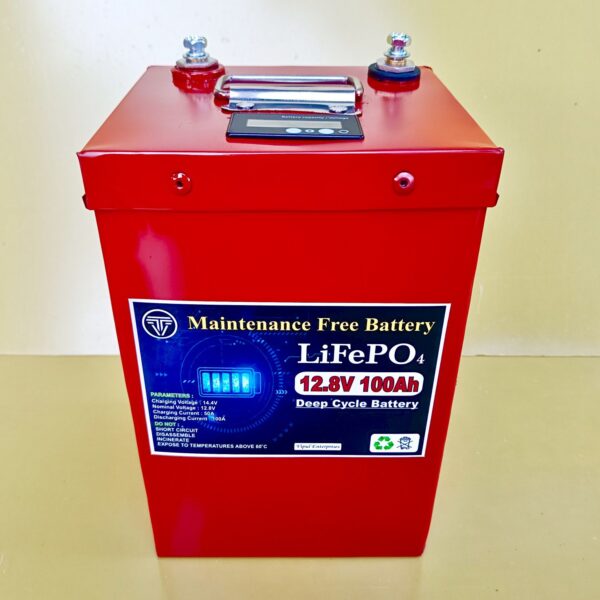 12V 100Ah Grade A Lifepo4 Battery with indicator