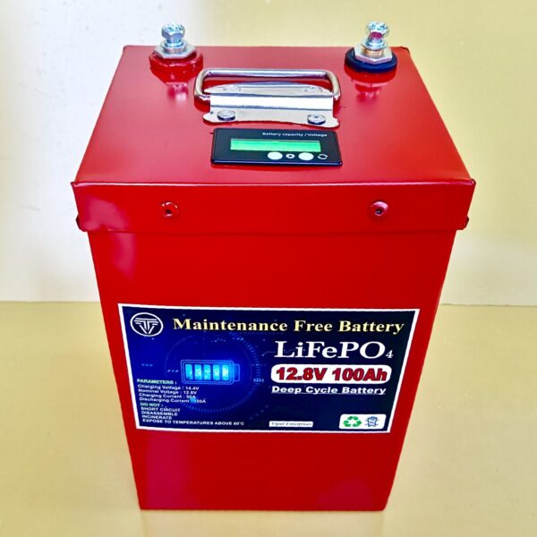 12V 100Ah Grade A Lifepo4 Battery with indicator
