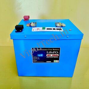 51.2V 100AH LiFePo4 Battery (16s)with ESS Bms- 5120Wh