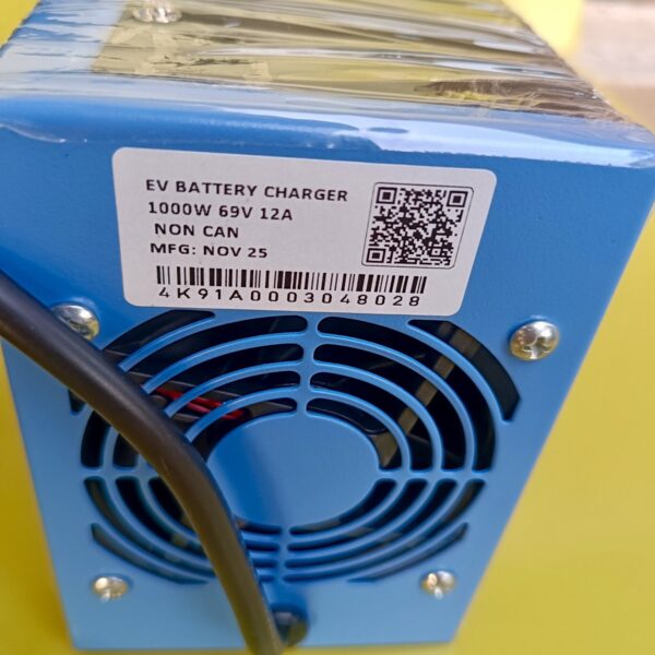 EV BATTERY CHARGER 69V 12A (EcoStar) 69v 12a Li-ion & LiFePo4 charger