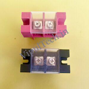 Fence Terminal 100A (Red+Black)