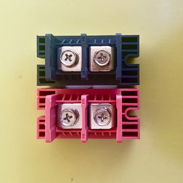 Fence Terminal 100A (Red+Black)