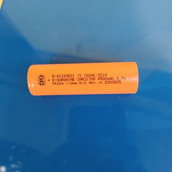 Sunshine INR21700 Li-ion 3.7V 4500mAh Rechargable Cell